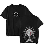 Anime Printed Streetwear Vintage Washed T-shirt Men Harajuku Markonline