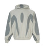 Splicing shaped hooded sweatshirt Markonline