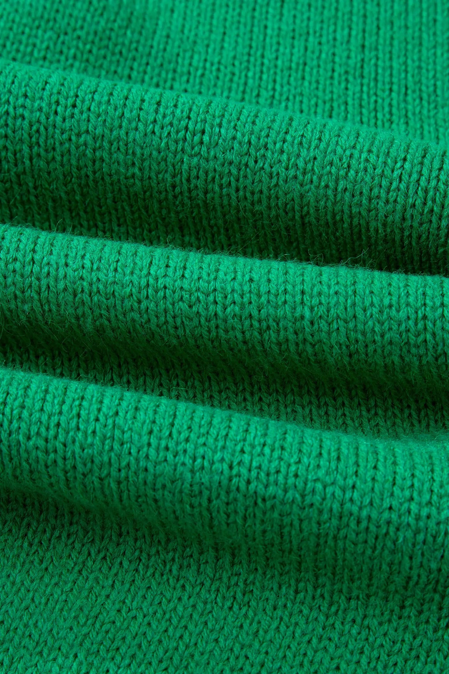 Bright Green Bow Backless Bubble Sleeve Sweater Dear-Lover Dropshipping