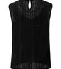 Black Guipure Lace Crochet Keyhole Back Tank Top Dear-Lover Dropshipping