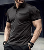 Polo pocket men's muscle sports polo shirt Markonline