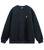 Embroidered round neck sweatshirt for men Markonline