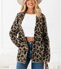 Brown Leopard Open Casual Cardigan Dear-Lover Dropshipping