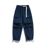 Elastic waist adjustable pants legs casual pants for men Markonline