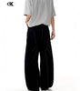 Jeans for Men and Women with Topstitching Design Slim Fit Trendy Loose Casual Wide Leg Long Pants Markonline