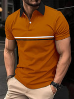 Polo shirt button up men's sports polo shirt Markonline