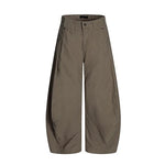 Khaki curved knife jeans for men eprolo