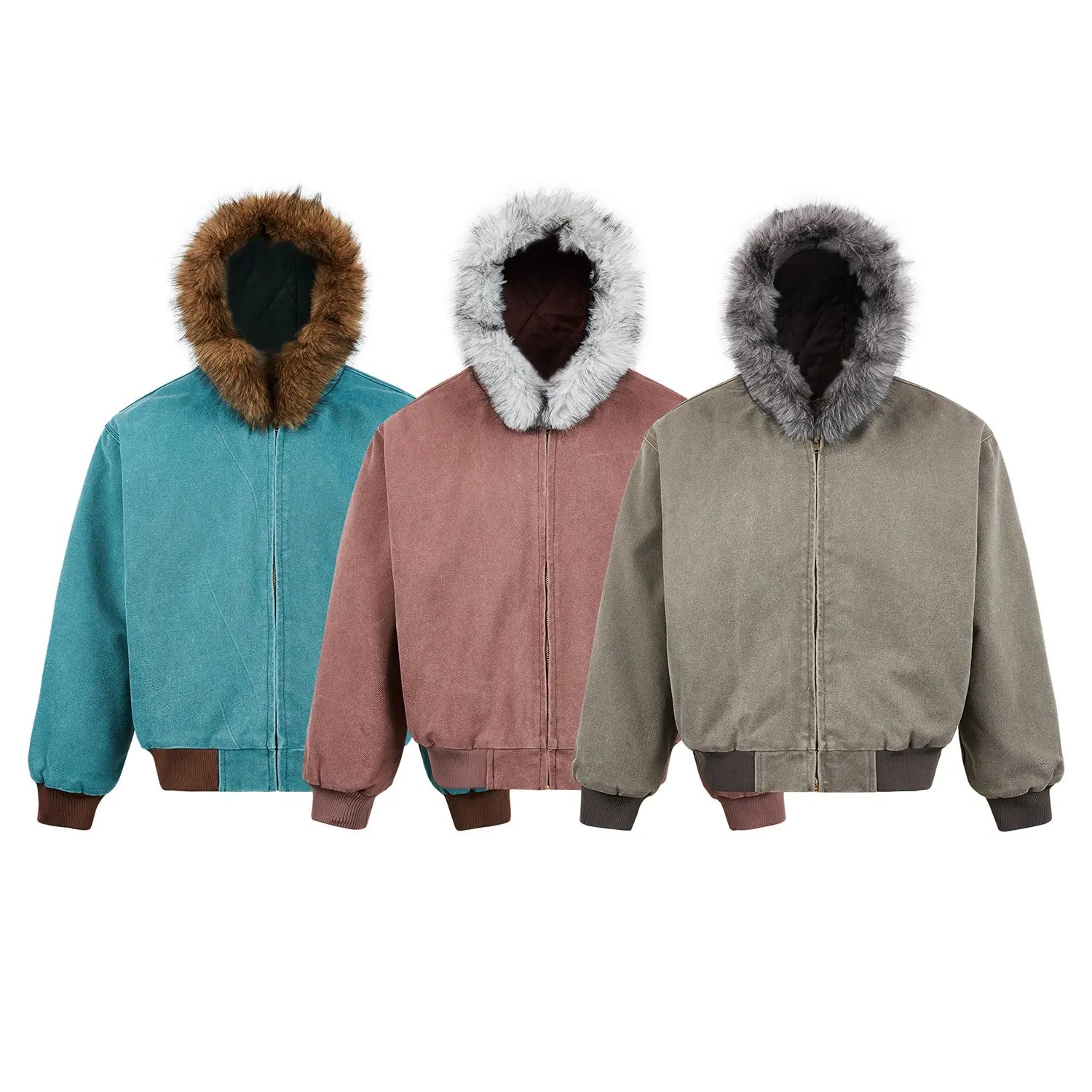 Padded  Jacket for Men and Women, Thickened Quilted Coat Markonline