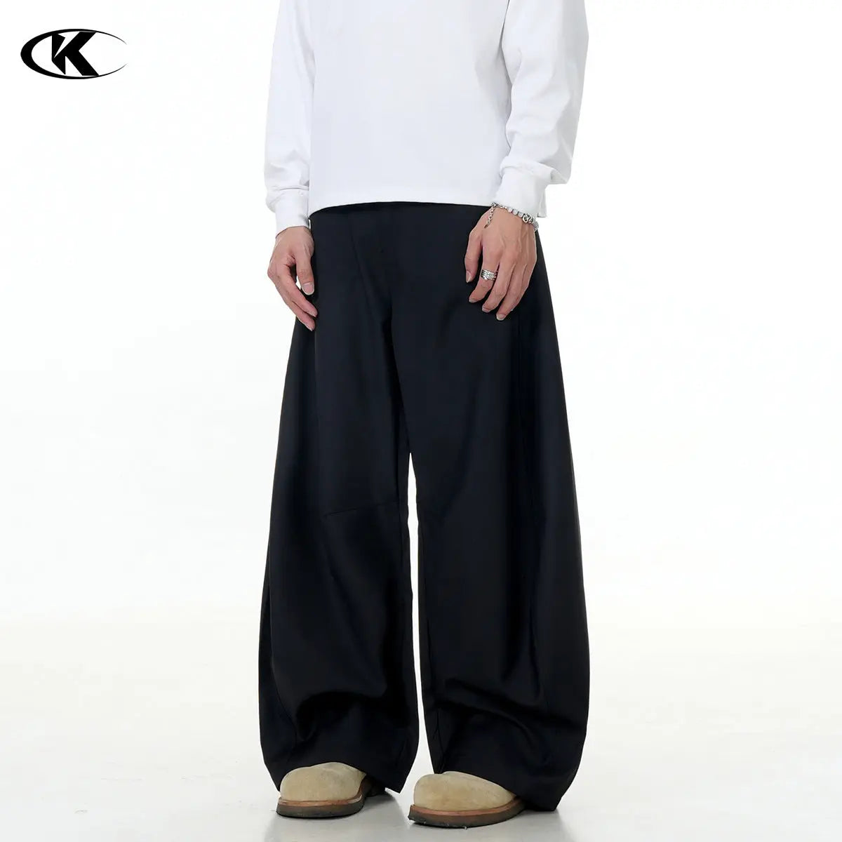 Slimming Tapered Pants with Elegant Retro Design for Men and Women Markonline