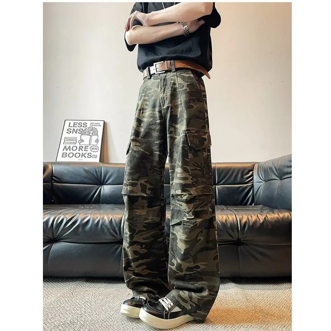 Camouflage work pants for men in spring and autumn Markonline