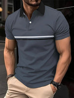Polo shirt button up men's sports polo shirt Markonline
