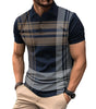 POLO printed striped men's sports polo shirt Markonline