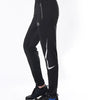 Luminous Icon Stripe Zipper Pocket Activewear Pants Markonline