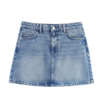 Make vintage denim bag hip skirt mini skirt for women Markonline