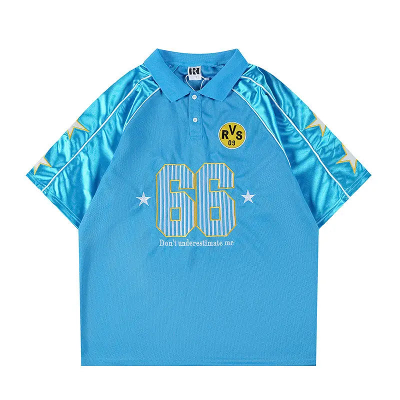 Mesh Breathable  Hoodie Polo Shirt Men's Training Suit Markonline