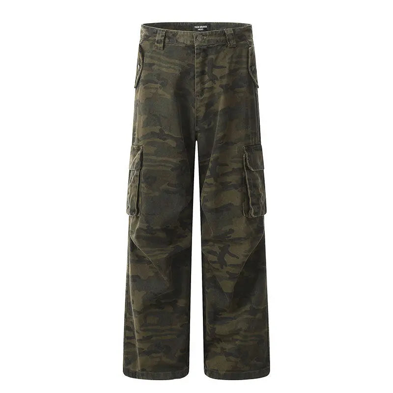 Camouflage casual pants for men and women