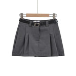 Pleated short skirt for women eprolo