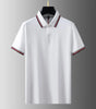 Men's Short Sleeve Polo Shirt with Turn-Down Collar Markonline