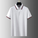 Men's Short Sleeve Polo Shirt with Turn-Down Collar Markonline