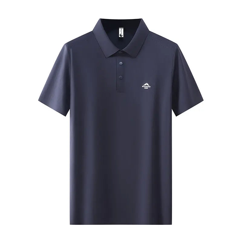 Short Sleeve Polo Shirt for Men Collar T-Shirt