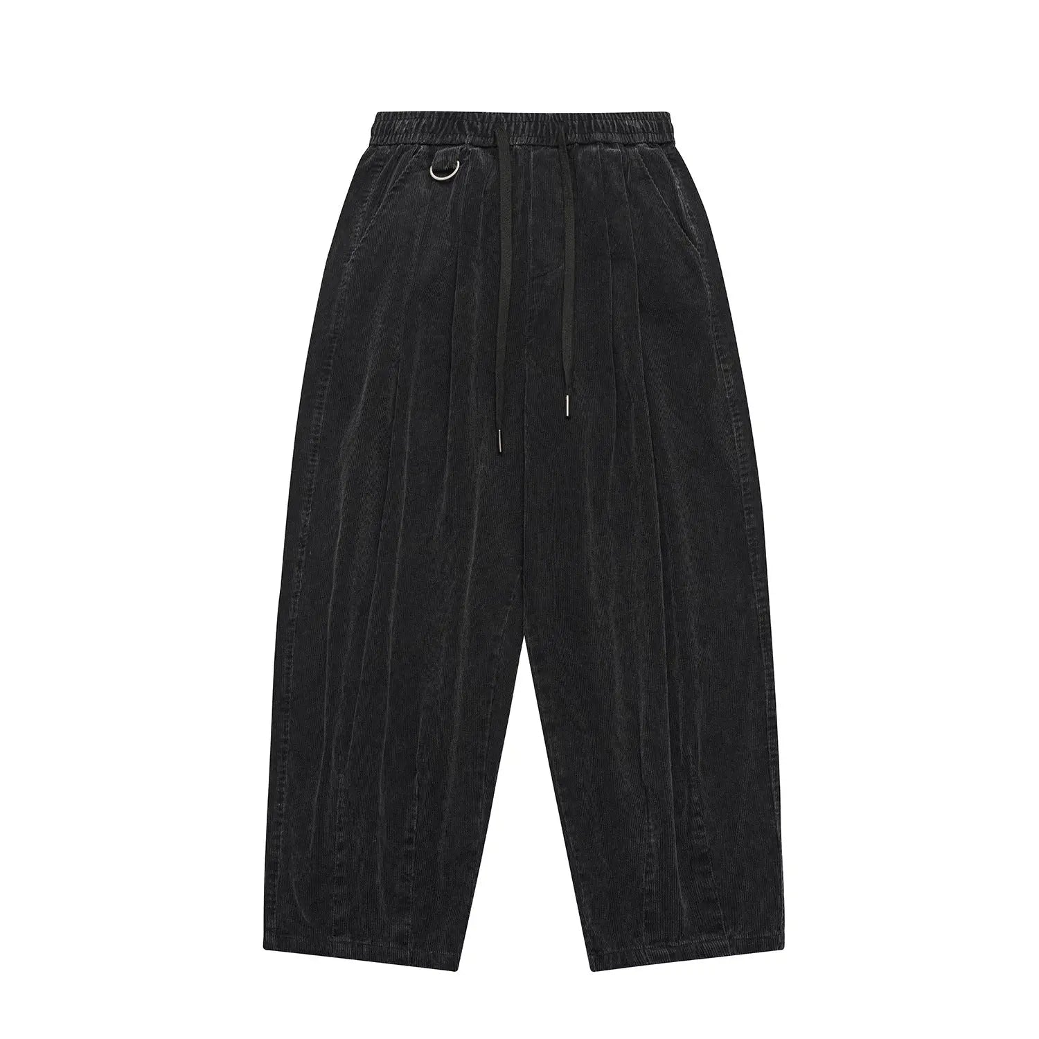 Wash Corduroy Casual Pants Men Loose Wide Leg Long Pants Markonline