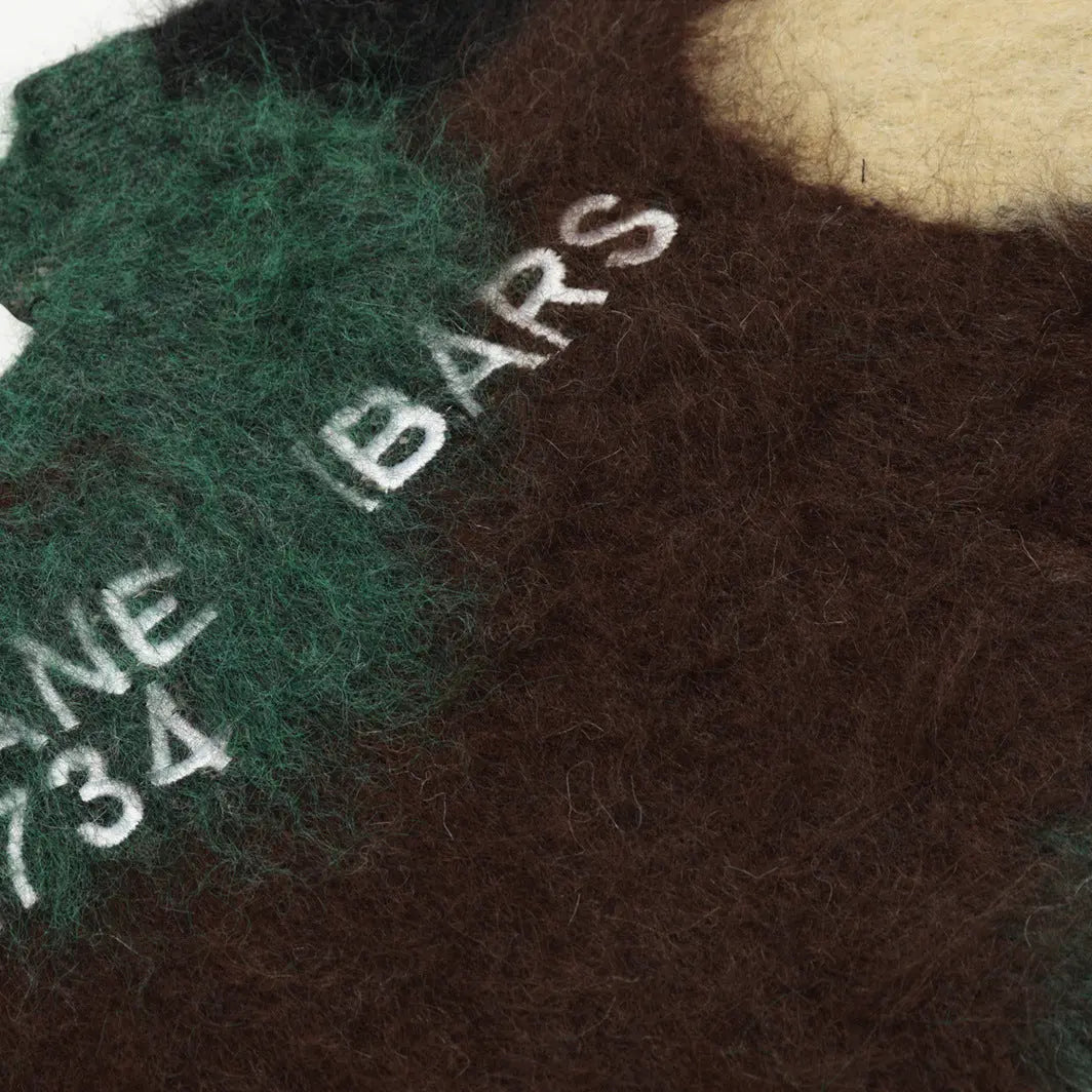 Camouflage tassel sweater with warm and velvet knit sweater for men Markonline