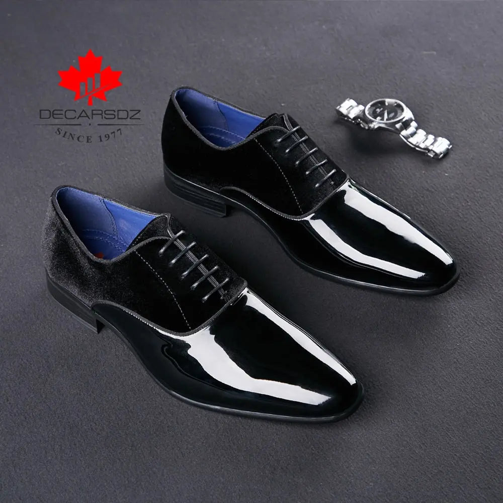 DECARSDZ Men Dress Shoes Men Spring Wedding Fashion Office High Quality Leather Comfy Business Man Formal Shoes Men Shoes Markonline
