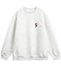 Embroidered round neck sweatshirt for men Markonline