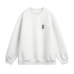 Embroidered round neck sweatshirt for men Markonline