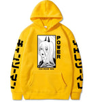 Chainsaw Man Printed Hooded Sweatshirt Markonline