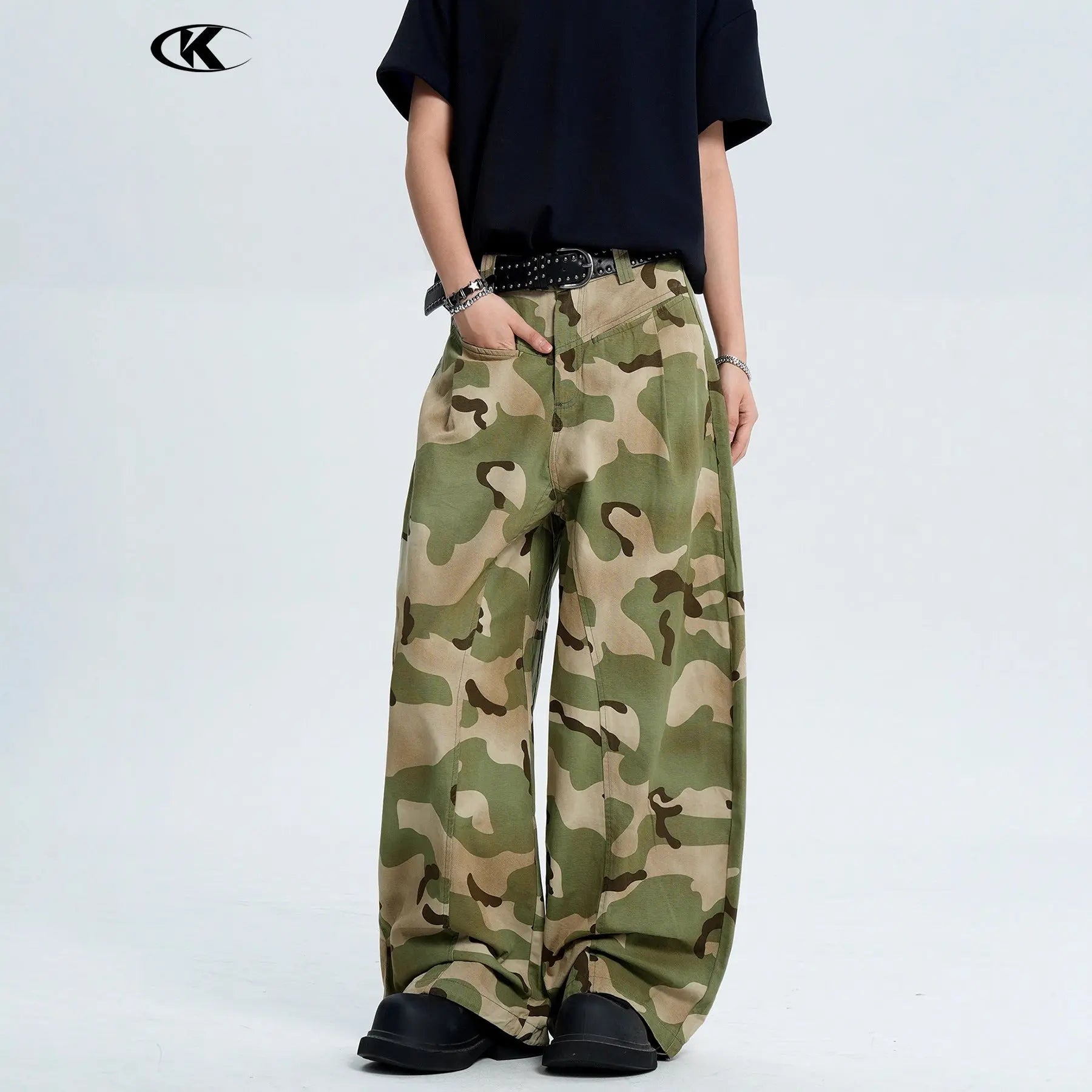 Pants for Men and Women Vintage Design Desert Loose Fit Slimming Silhouette eprolo