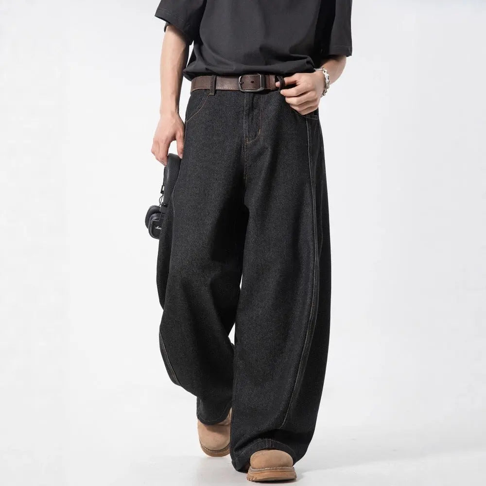 Loose semi elastic jeans for men eprolo