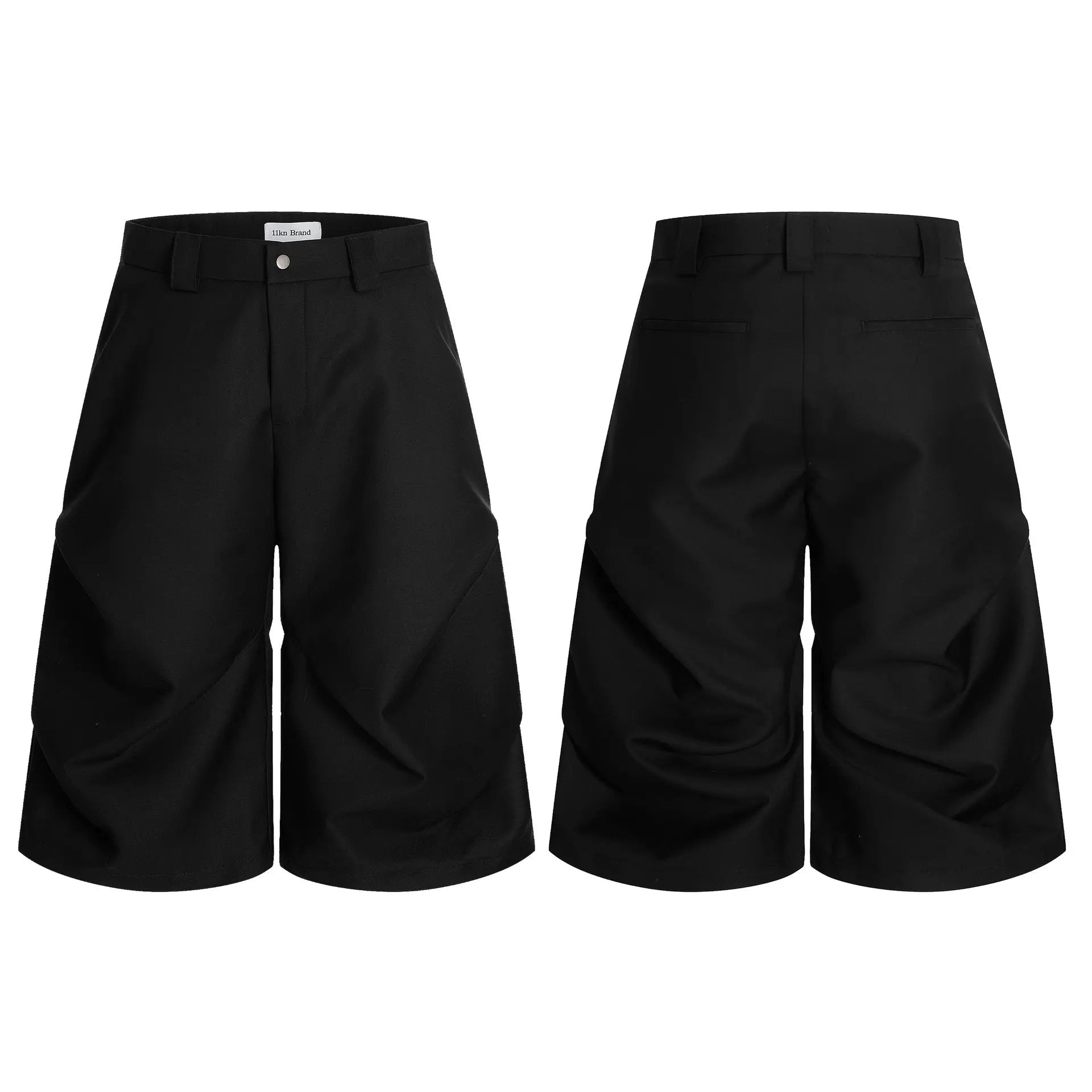 Trousers for Men and Women Water-Washed Vintage Straight Clean Fit Loose Wide-Leg Shorts Markonline