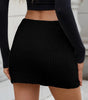 Hot girl versatile half skirt sexy woolen short skirt for women eprolo