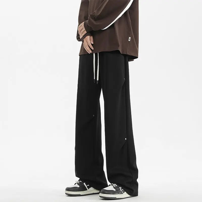 Loose Wide-Leg Trousers for Men