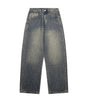 Relaxed Straight Leg Wide Leg Jeans Men  Casual Pants Markonline