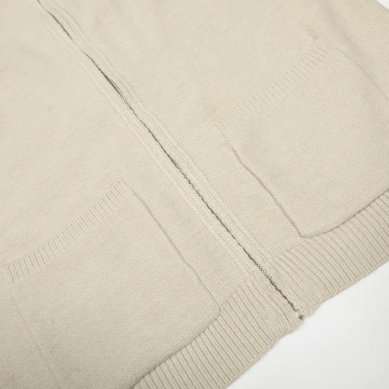 High neck sweater jacket zipper knit sweater for men Markonline