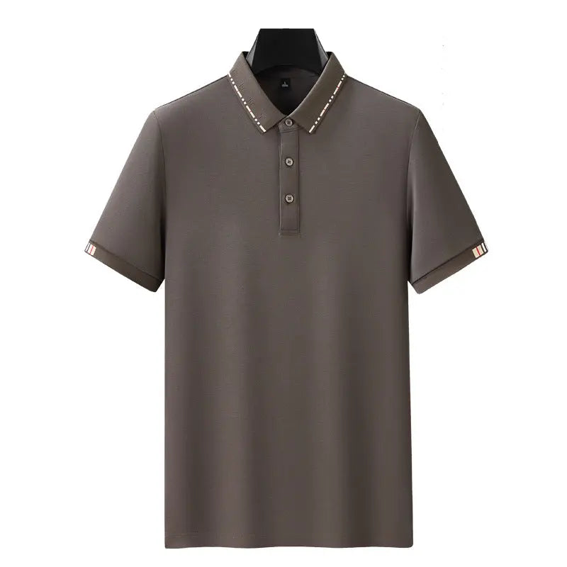 Summer Short Sleeve Polo Shirt Men's