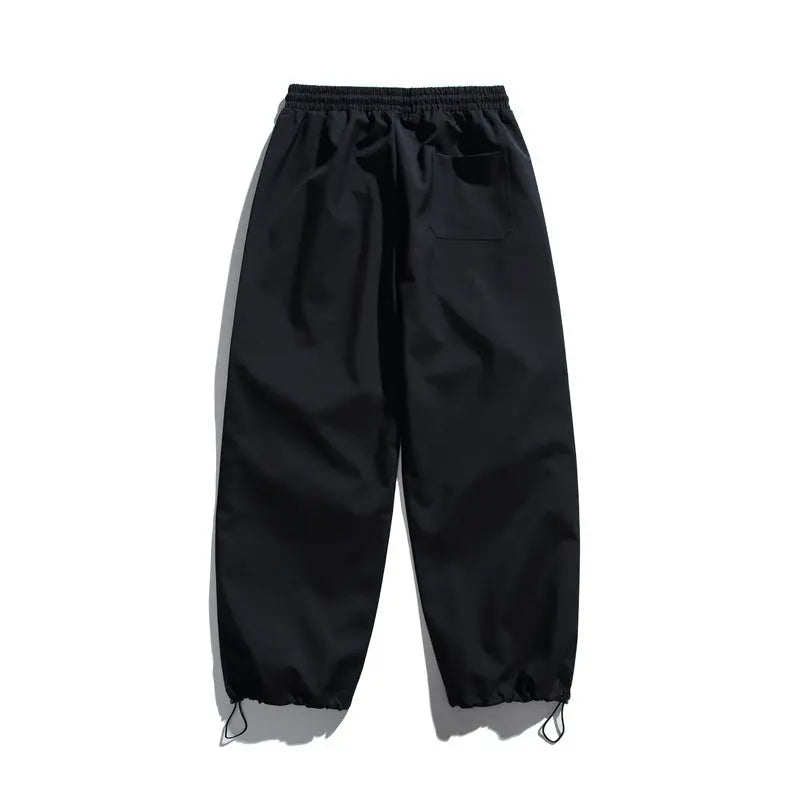 Loose drawstring casual pants for men with leg ties Markonline