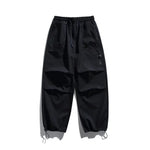 Loose drawstring casual pants for men with leg ties Markonline