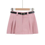 Pleated short skirt for women eprolo