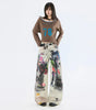 Women's Denim Pants Design Punk  Floor-Length Trousers for Men and Women eprolo