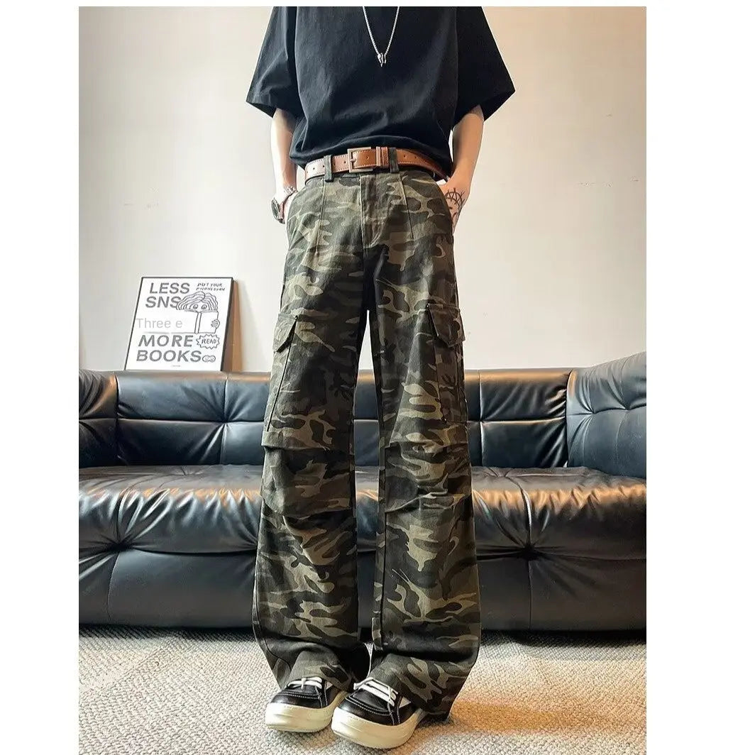 Camouflage work pants for men in spring and autumn Markonline