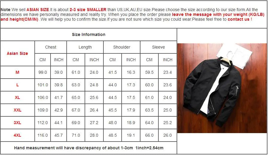 Men's Bomber Zipper Jacket Male Casual Streetwear Hip Hop Slim Fit Pilot Coat Men Clothing Markonline