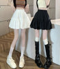 Elastic Waist Bubble Skirt Women Sweet  Slimming A-line Short Skirt Markonline
