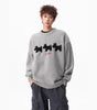 Flocked Dog Pattern Knit Sweater for Men and Women Winter Fashion Brand Loose Warm Knitwear College Style Couple Sweater Markonline