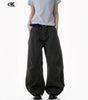 Tapered Workwear Casual Pants for Men and Women Unisex Slimming Loose Fit Banana Wide-Leg Long Pants Markonline