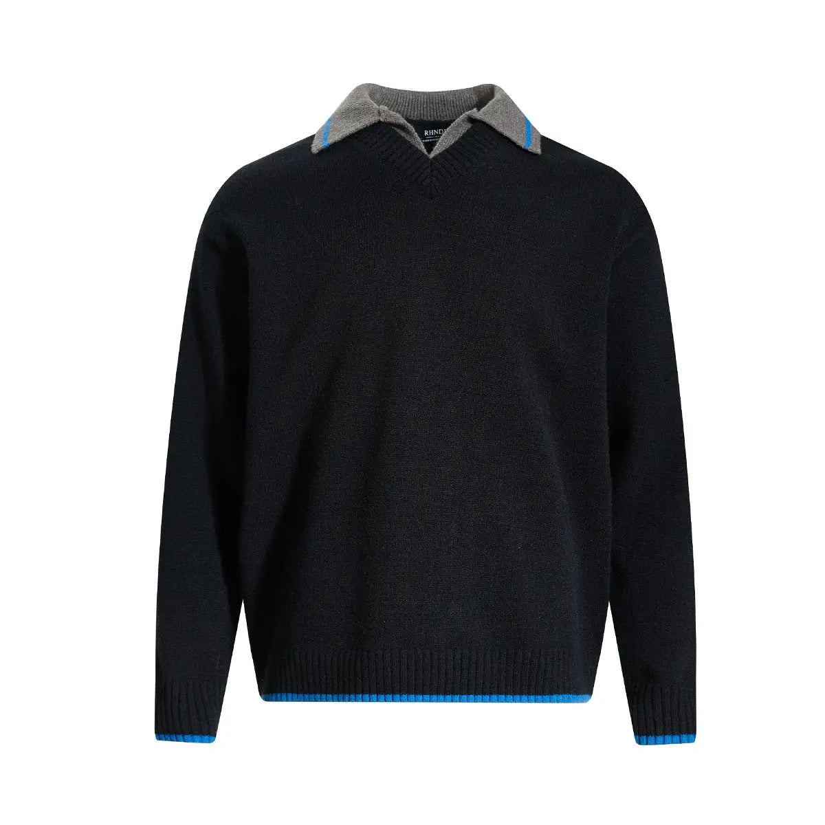 Polo collar sweater men's base shirt Markonline