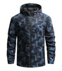 Spring And Fall Trench Coat Men Hooded Long Sleeve Full Print Sports Casual Thin Jacket Markonline