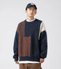 Color block splicing sweater for men Markonline